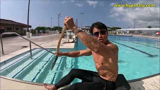 Paddle CATCH Technique DRILLS - with The Disciplinarian ( Paddle ) #outrigger