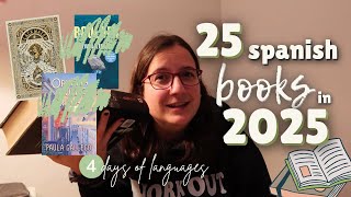 25 spanish books to read in 2025
lets talk about my language learning tbr (to be read) for spanish in 2025!
i also have a book club on my patreon that i always forget to talk about! we read one book written in spanish and one widely translated book (so you can read in any available language) each month!
https://www.patreon.com/joreneelanguages
see the full list and/or join the challenge here: https://app.thestorygraph.com/reading_challenges/df4fe36e-5572-409b-8ee6-8739524a8fed
my isabel allende backlist challenge: https://app.thestorygraph.com/reading_challenges/21efc2d1-ede1-49ea-972e-8c8c9e929b6c
L I N K S (as of june ’24)
my instagram: joreneereads
my patreon: https://www.patreon.com/joreneelanguages
my etsy shop: https://www.etsy.com/shop/PolyglotMarket
my booktube channel: https://youtube.com/@joreneereads
my language learning channel: https://youtube.com/@joreneelanguages
my ko-fi shop: https://ko-fi.com/joreneereads
my pango books (used books for sale): https://pangobooks.com/bookstore/joreneereads
**affiliate links below, I may receive commission or other benefit from purchases:**
Libro.fm (audiobooks) referral code: https://libro.fm/referral?rf_code=lfm185147
Scribd (audiobooks and ebooks) 60 days free trial: https://www.scribd.com/g/8gr48n​​
Storytel (audiobooks and ebooks) 30 days free, this is where I listen to most spanish audiobooks: https://www.storytel.com/signup?book=1918780&campaignCode=invitefriend&referrer=37970291
Nextory (spanish ebooks and audiobooks): https://nextory.com/es/register/campaign/recommend-friend-es?utm_source=nexreferral&utm_medium=Other&utm_channel=App&utm_term=s6PakV2JLWoizWU1KWYDyg &utm_content=11652773&utm_campaign=nexreferral%20%7C%20App%20%7C%20Recommend%20a%20Friend%20%7C%20NXES
italki code (if you buy $20, you get $5): https://www.italki.com/es/i/ref/A0Df6fd?hl=es&utm_medium=user_referral&utm_source=copylink_share
damon dominique courses affiliate: https://courses.damondominique.com/?affcode=775807_ugikibad
Bookshop.org affiliate page: https://bookshop.org/shop/JoRenee
Babbel: https://share.babbel.com/x/yep0QN
Thematic (where I get most music): https://app.hellothematic.com/invite/6DF4138C
**************************** 25 spanish books to read in 2025