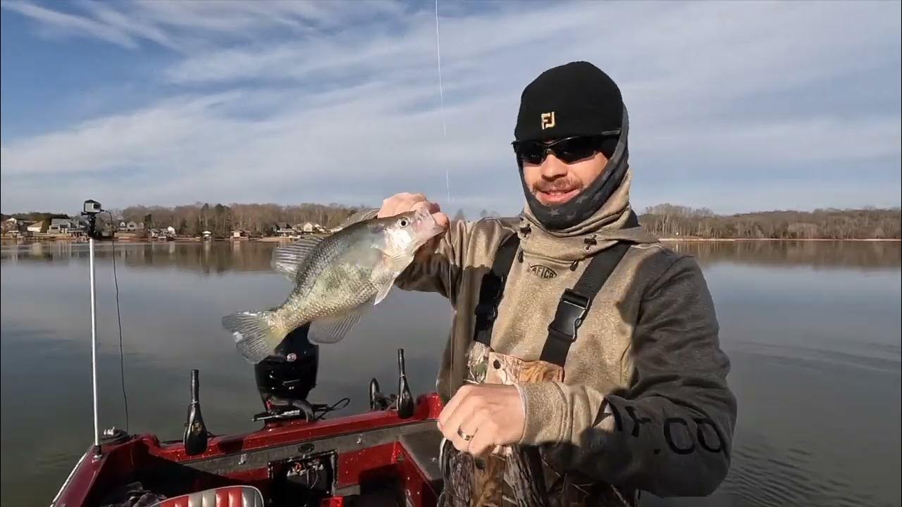 Livescope and Winter Crappie How to fill the cooler! crappie 