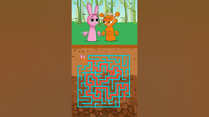 POV New Maze Run  - Help Oren Escape the Maze to Rescue Pinki | Incredibox Sprunki #incredibox