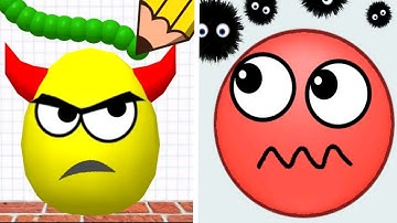 Draw To Smash Logic Puzzle Vs Hide Ball Brain Teaser - Gameplay walkthrough (Android iOS)