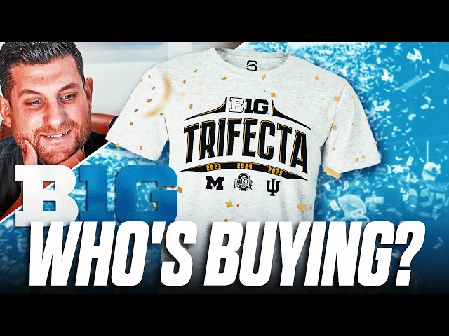 Would YOU buy the Big Ten Championship Trifecta t-shirt? - YouTube
