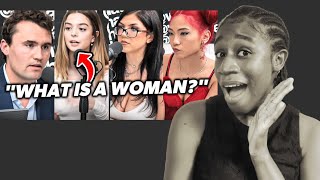 Charlie Kirk DEBATES RADICAL Feminists On "What Is A Woman" Reaction