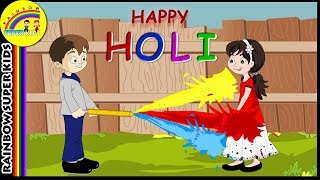 Happy Holi - Holi WhatsApp Status Video - Holi For Kids - Holi Hai