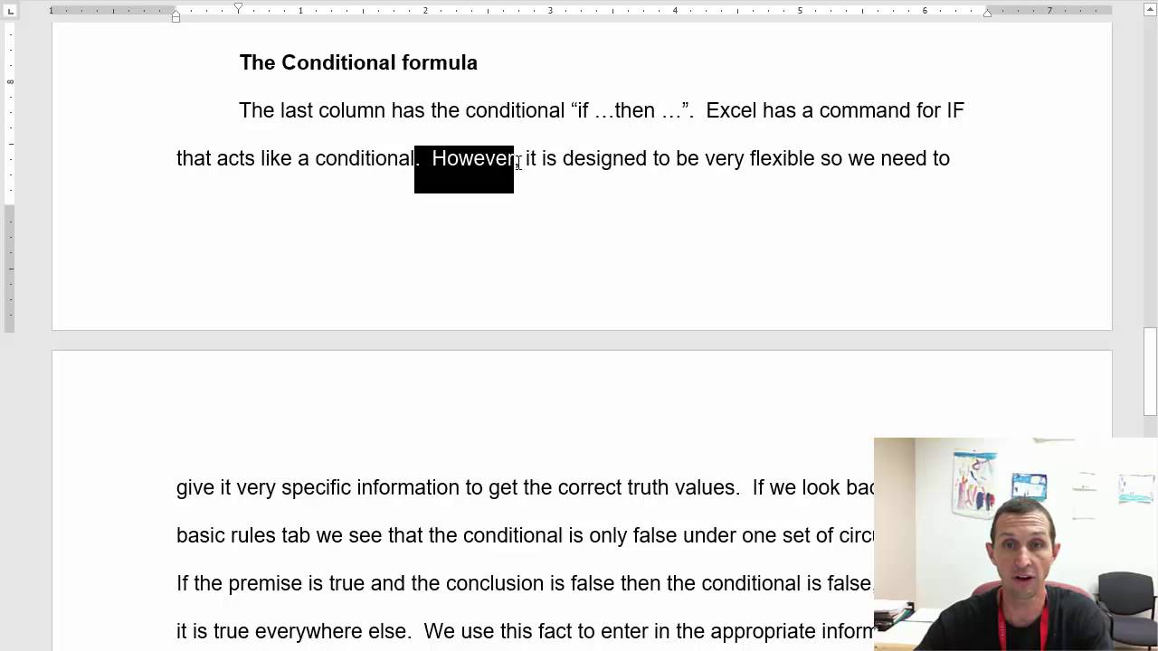 Truth Tables using Excel YouTube