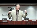 Matt Fisher discussing taking Grand Island Public superintendent job