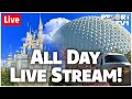 🔴ALL DAY LIVE STREAM - Magic Kingdom & Epcot | 16+ Hour Walt Disney World Live Stream - 12-14-19