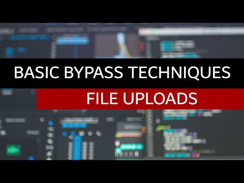 Basic File Upload Bypass Techniques