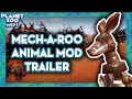 Mecharoo animal mod trailer  planet zoo mods