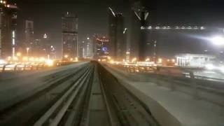 Dubai Night View  Dubai Marina to Deira 30KM in 100 seconds