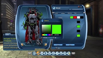 DC universe online character creationspawn best style