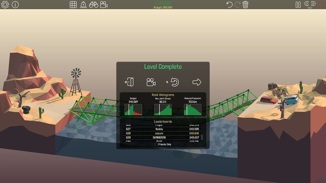 Poly Bridge 5 6 Shipping Canal By Nag