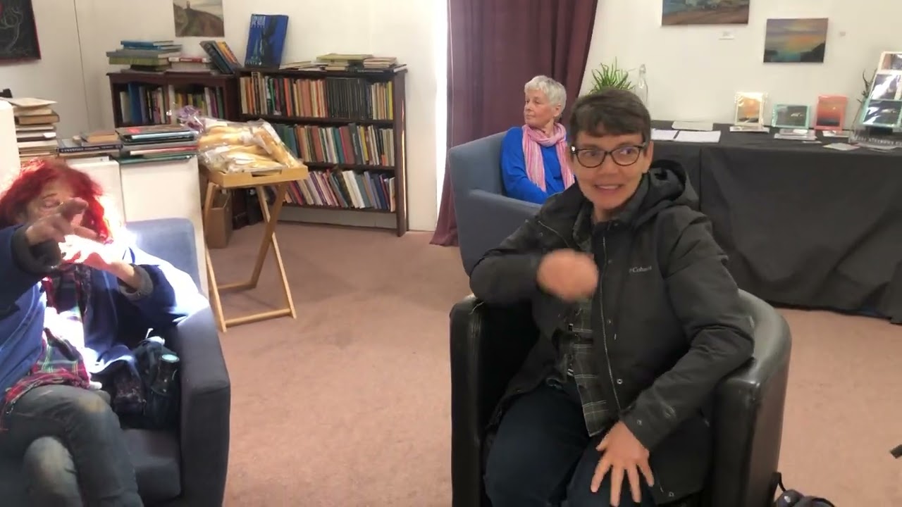 Artists Jane Sand and Suzi Stephens in conversation with Alison Bray.