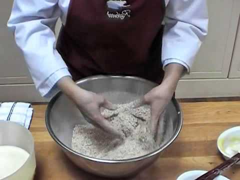 Irish Soda Bread Baking at Tullow, County Carlow,Ireland.