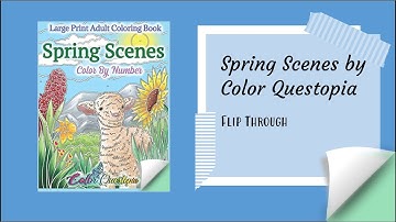 Spring Scenes by Color Questopia | Flip Through