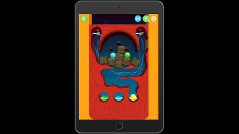 Dig it game Falling Down level 7 Solutions