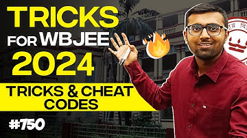 Tricks for WBJEE 2024 | Tricks & Cheat Codes #750 #wbjee2024 #tukkatricks #arsquad