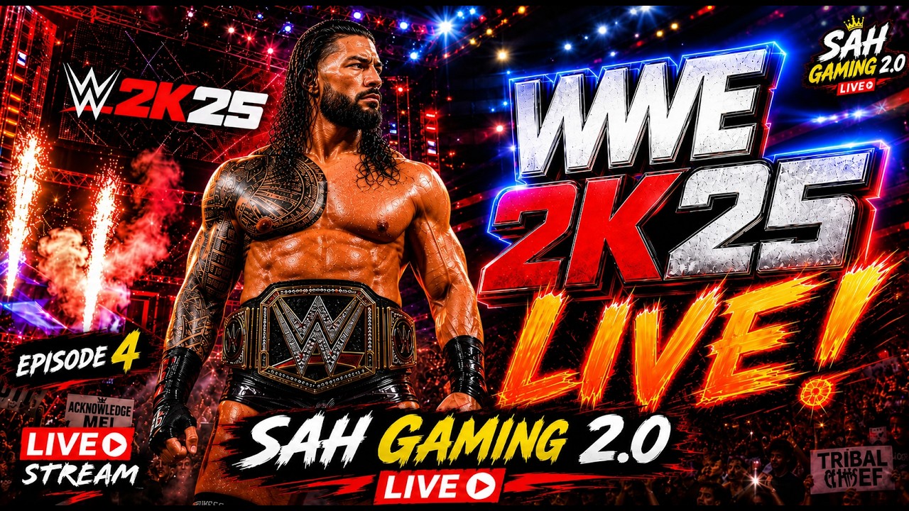 WWE 2K25 LIVE – Best Match Ever Played EP 10 | Unbelievable Finish! #wwe #wrestling #wwe2k25 #shorts