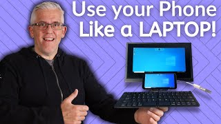 Don't buy a new computer - use your Phone like a laptop