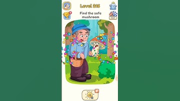 Dop 5 level 216 Find the Safe mushroom 🍄 #shorts #mobilegame