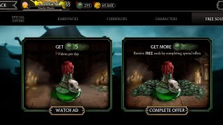 SOULS GRATIS di game Mortal kombat X mobile Android screenshot 2