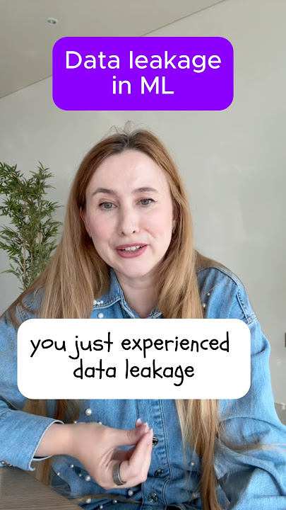 What is data leakage in machine learning #ml #datascience