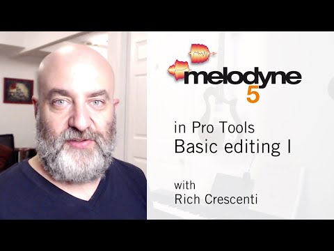 Melodyne in Pro Tools (for beginners) • Basic editing part I