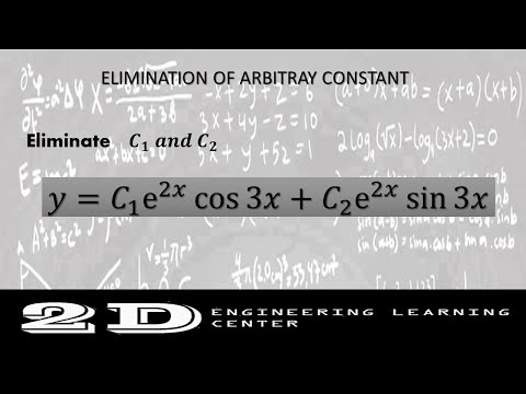 DIFFERENTIAL EQUATIONS- ELIMINATION