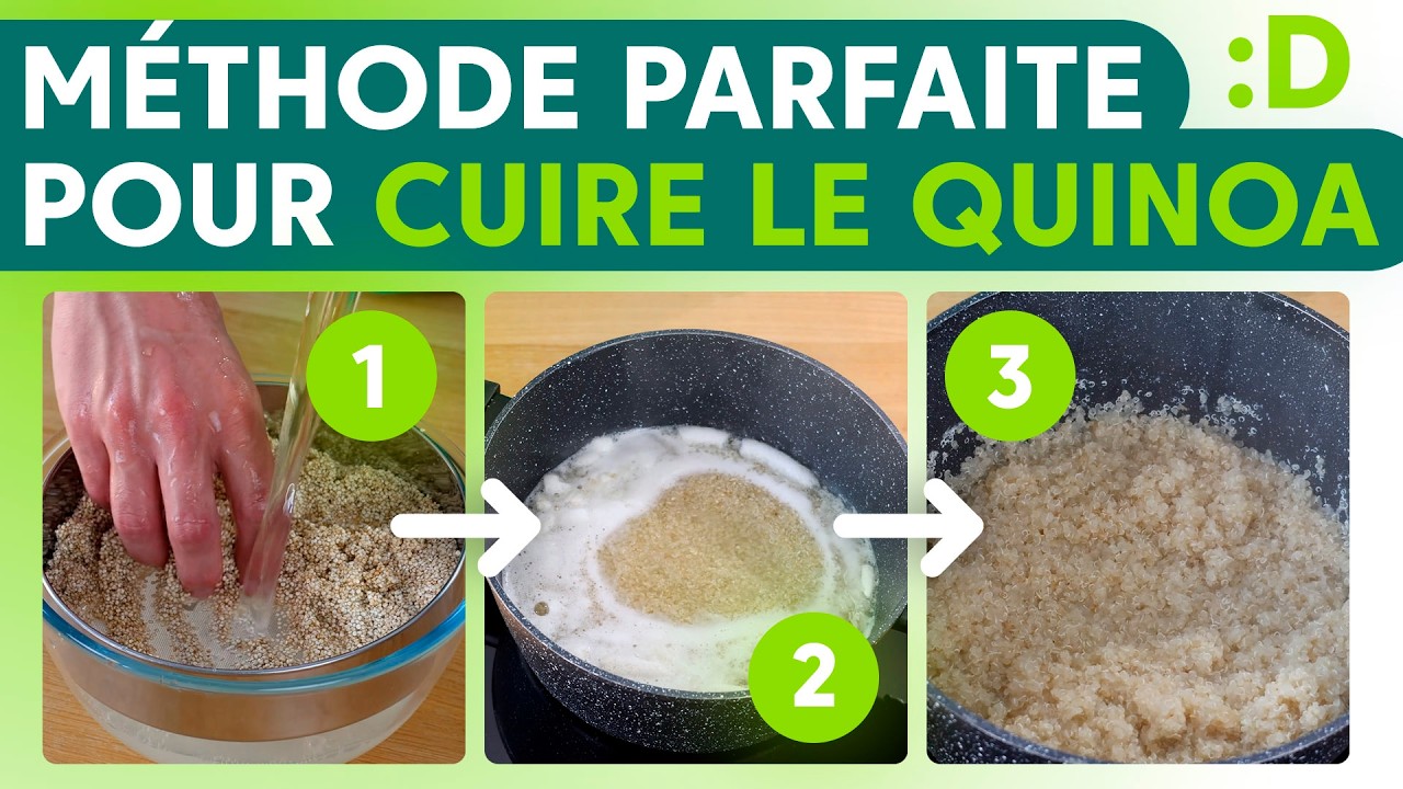 Comment cuire le quinoa ? ✔️ La méthode parfaite