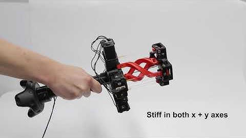 ElaStick: A Handheld Variable Stiffness Display for Rendering Dynamic Haptic Response of ...
