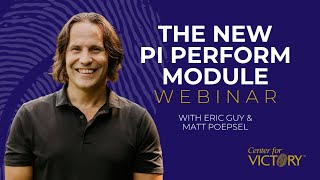 The New PI Perform Module Webinar - The Power of PI Perform with Eric Guy & Matt Poepsel