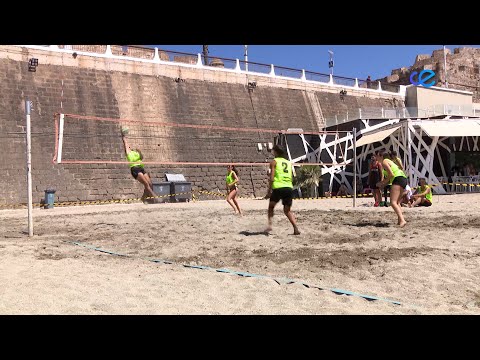 El voley playa regresa con éxito con el I Torneo 'Día de Ceuta'