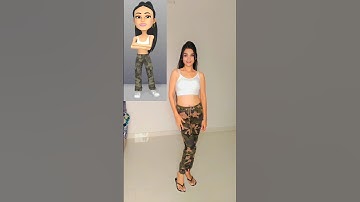 GRWM as a Bitmoji ! Day 2 Bitmoji Challenge #grwm #grwmoutfit #bitmoji #bitmojichallenge #shorts