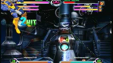 Marvel vs Capcom 2: Strider/Jin/Hayato combo exhibition