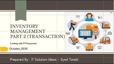 Inventory Transaction