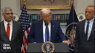 WATCH: Trump says U.S. helped halt India-Pakistan conflict by promising a lot of trade