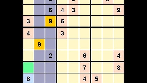 How to Solve Washington Times Sudoku Difficult November 21, 2022