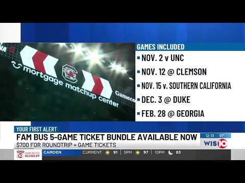 USC women’s basketball announces FAM bus trips for upcoming season