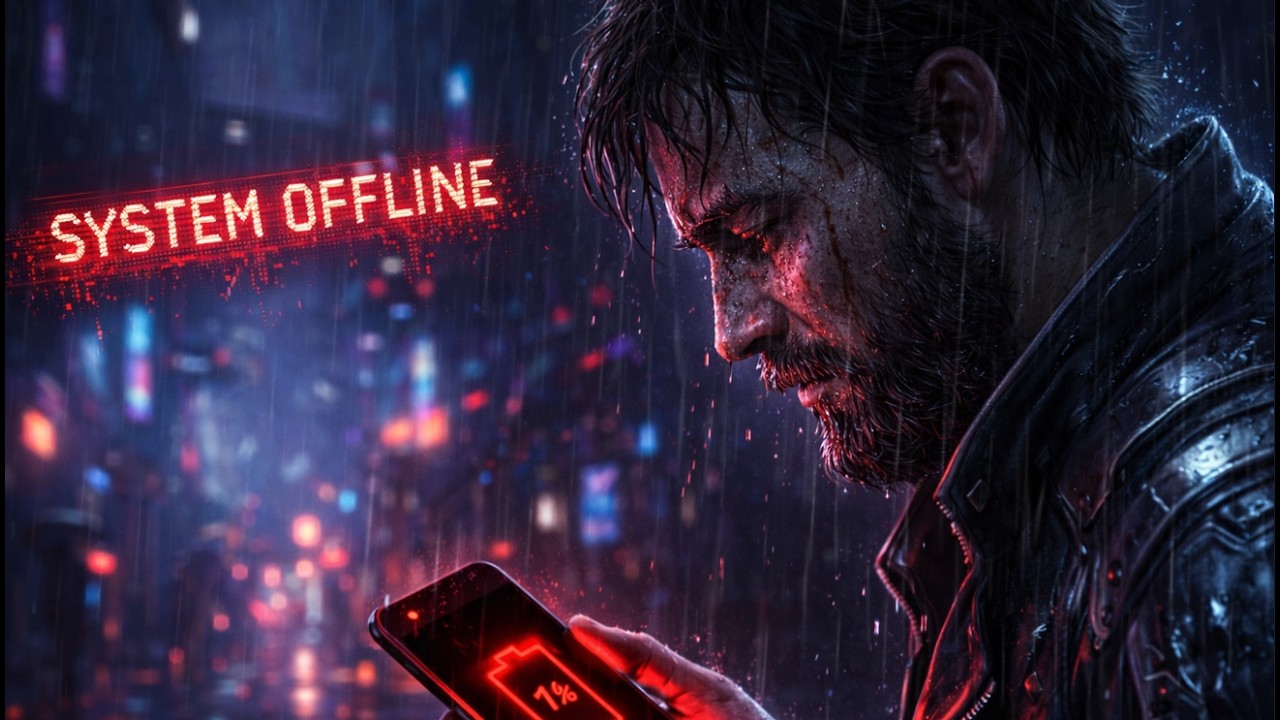 Dazzled – System Offline (80s Driving / Cyberpunk Instrumental)