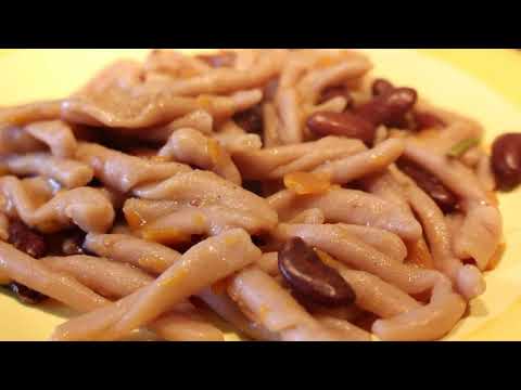 Strozzapreti con farina di castagne