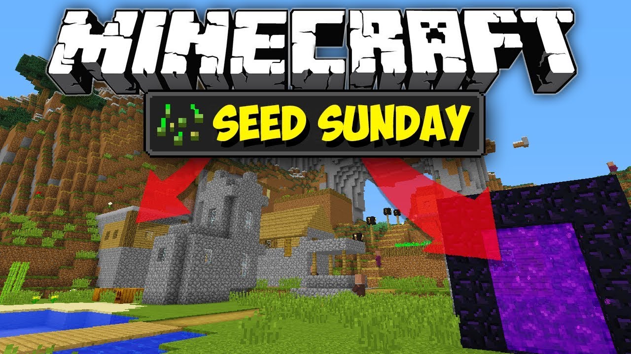 Minecraft 1.12.1 | Village To The Nether | Seed Sunday