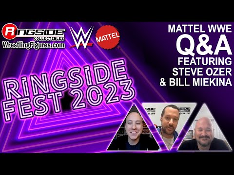 Ringside Fest 2023: Mattel WWE Q&A Session w/ Mattel's Steve Ozer and Bill Miekina!