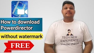 How to remove watermark in power director permanently 2020 || 100% working app || free version