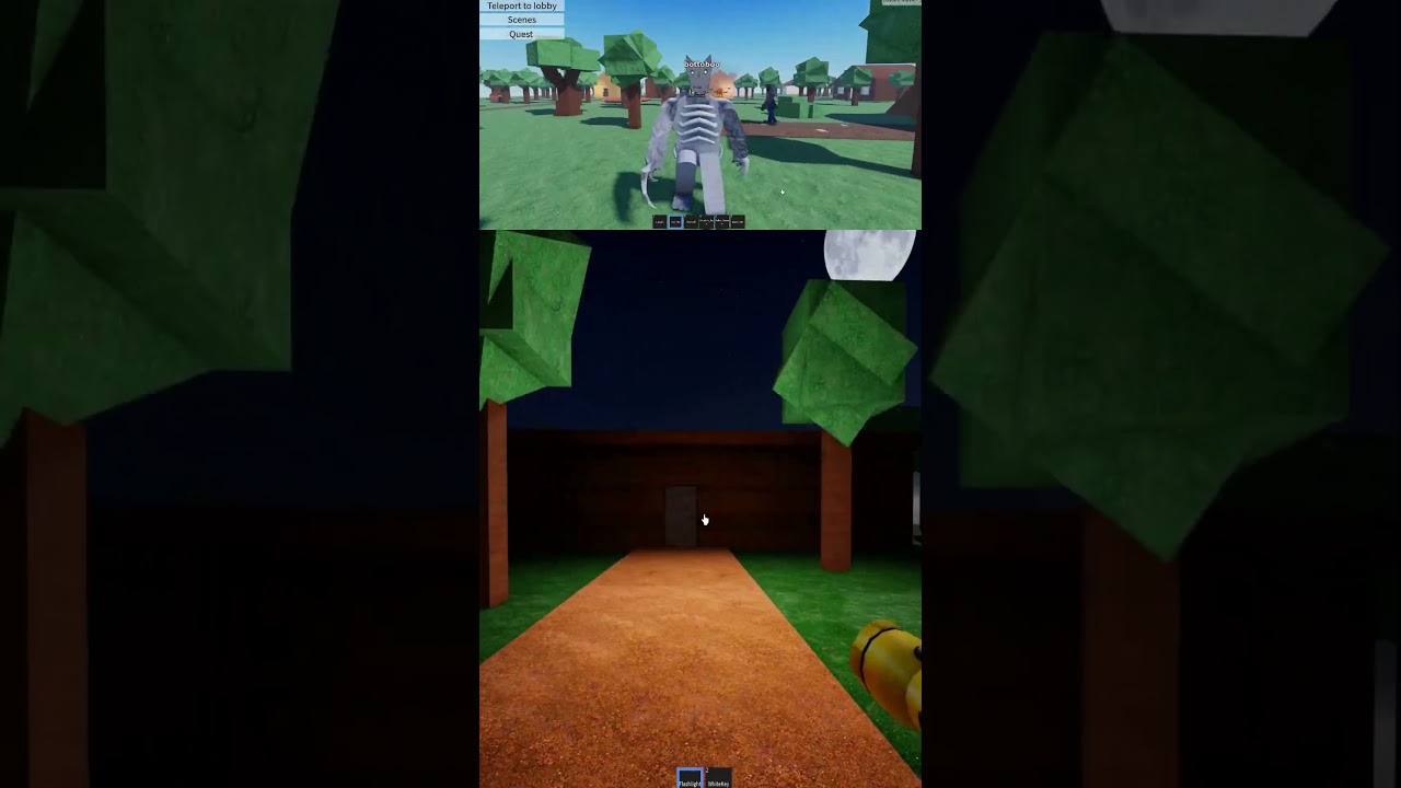 ROBLOX - How to get ITS RAAAKE BADGE + RAKE WOLF in THREE LITTLE PIGS ANALOG HORROR RP  ! 