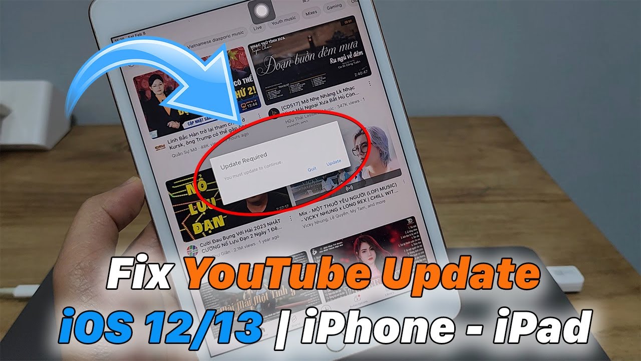 How To Fix "YouTube Update Required" iOS 12/13/14 | iPhone - iPad - YouTube