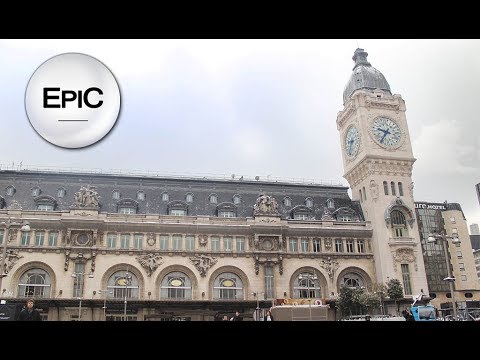 Gare de Lyon (Railway Station) - Paris, France (HD)