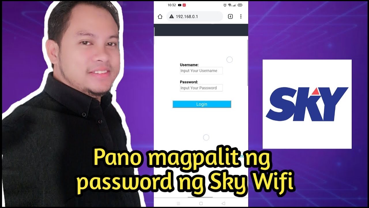 How to change Sky fiber password 2021 | Rod Rica Viray