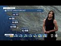 Mild conditions continue into the work week, with wind advisories issued for Tuesday