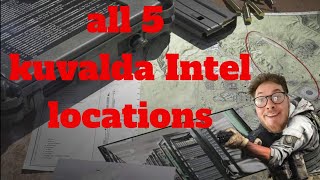 All 5 hidden intel on operation kuvalda on spec ops modern warfare