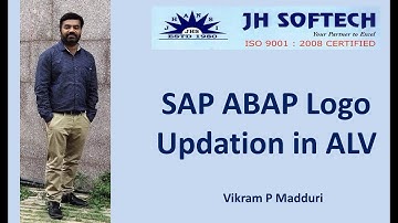 SAP ABAP Logo Updation in ALV